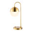 Lampe de table USB en métal Camerino