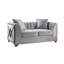 Causeuse en argent de style moderne Velencia-330192368