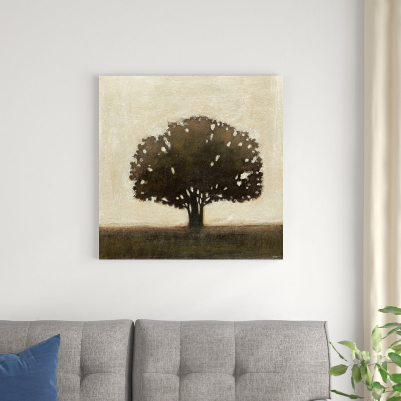 «Tree of Solace II» par Norman Wyatt Jr. - peinture sur toile tendue, H 30 po x l 30 po