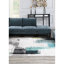 Ensemble modulaire moderne de 6 pièces: 4 chaises sans accoudoirs, 2 repose-pieds en tissu minéral, combinaison tendance: couleur grisâtre-7045981