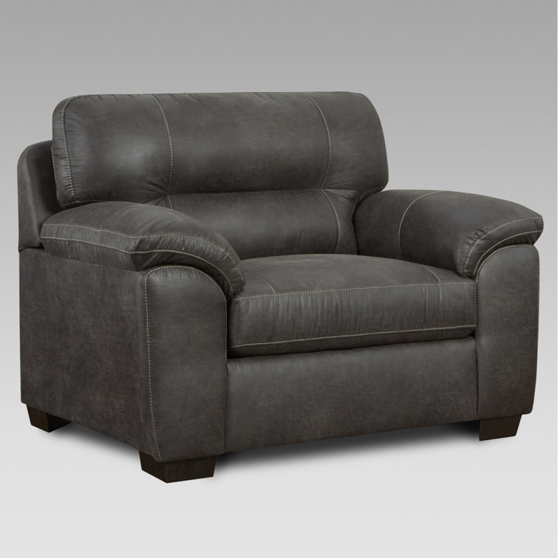 Chaise avec accoudoirs en tissu Tirana