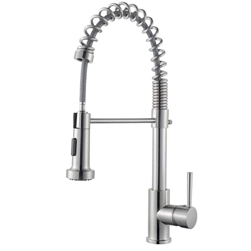 Robinet de cuisine rétractable à poignée simple Bolden