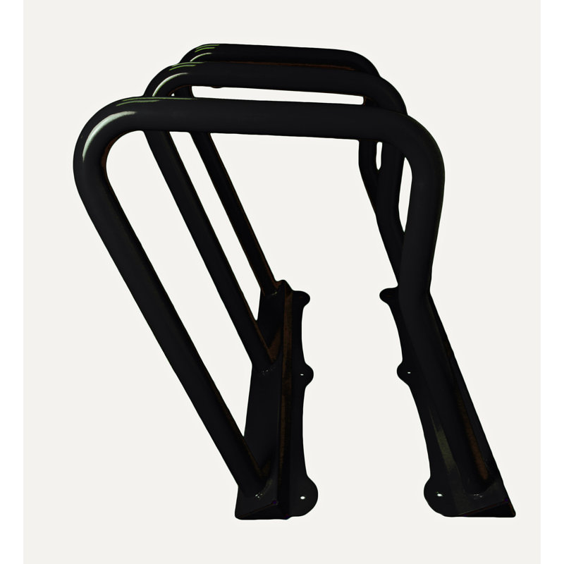 Support pour 6 vélos, Noir