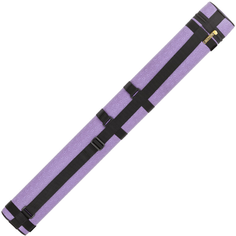 2x2 Oval Hard Pool Cue Case, Purple