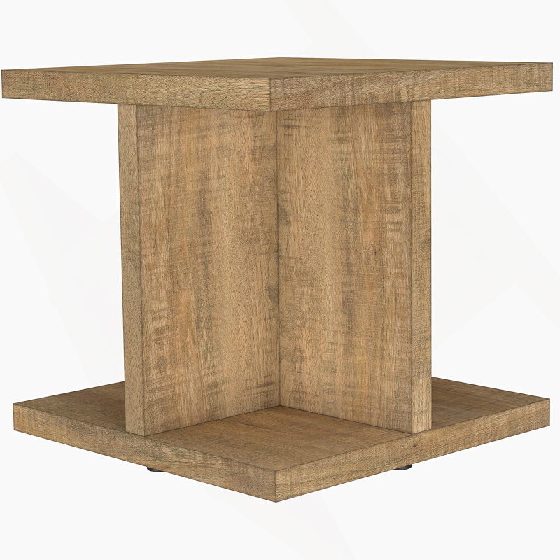 Square End Table For Living Spaces