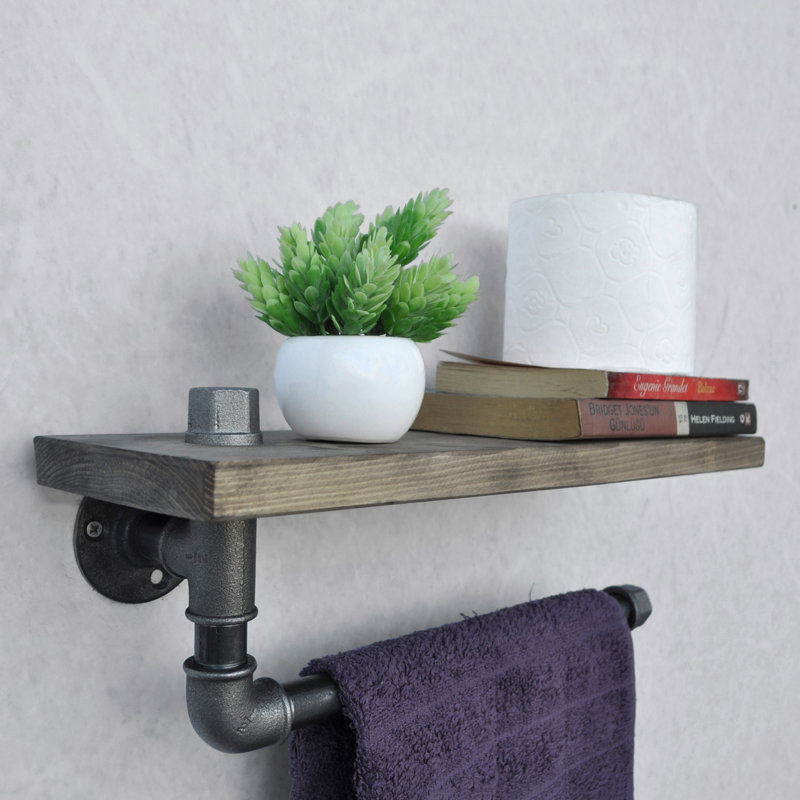 Tablette à plusieurs niveaux avec barre à serviettes Harger