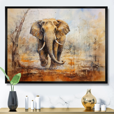 Faune éléphant majestueux I