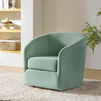 Holden Velvet Swivel Accent Chair