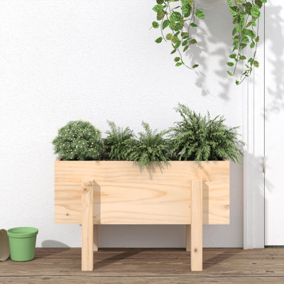 Meenakshi Wood Raised Garden Bed