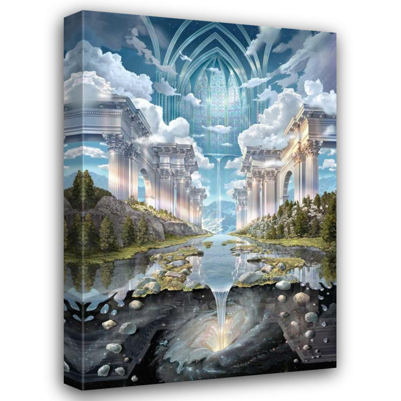 «Winston Porter Stephens Jr., John H.», reproduction d'art sur toile tendue sous le titre: Genesis II