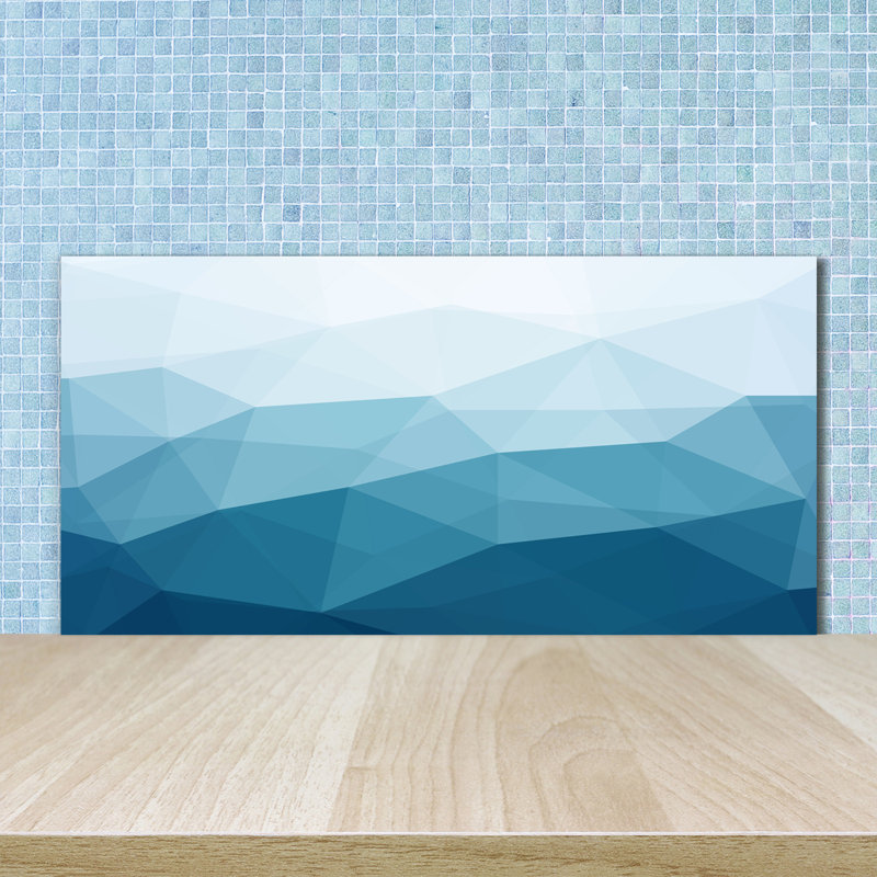 Bartolomej 50cm W x 100cm L Glass Peel and Stick Panel