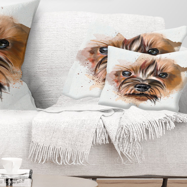 Coussin Brown