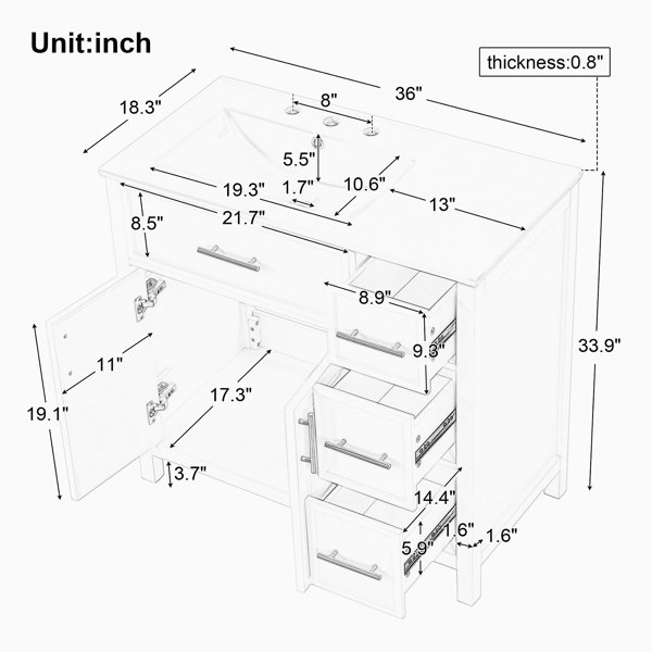 Dimensions du produit