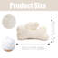 Ensemble de 2 coussins décoratifs, coussins décoratifs avec rembourrage en polyester doux pour canapé, lit, salon, chambre à coucher ou dortoir, soulagement du stress, toutes saisons