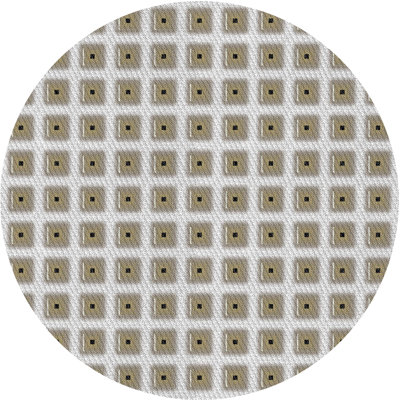 Tapis zone grise à motifs