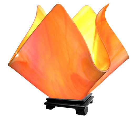 Dale Torchiere Lamp, Tangerine