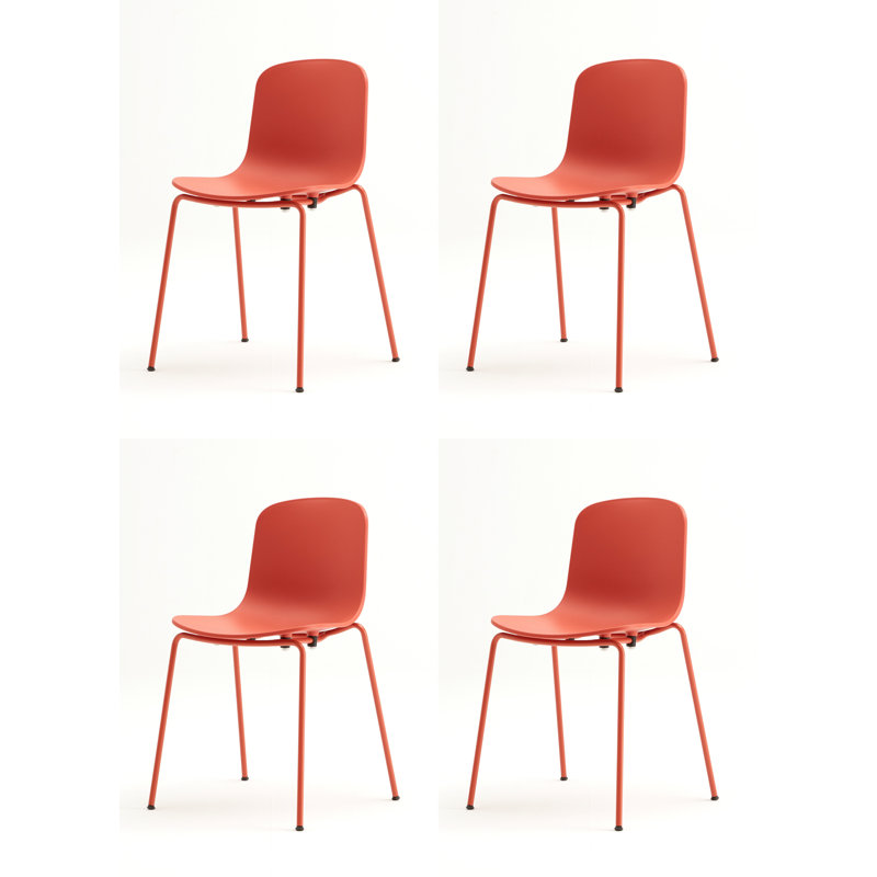 Chaise empilable Holi, Rouge