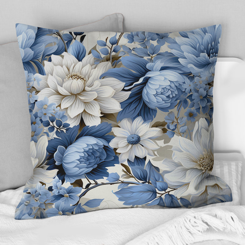 Coussin Coastal Tranquility Victorian, H 16 po x l 16 po