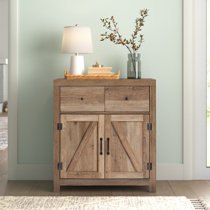 Corby 6 - Drawer Accent Cabinet Sand & Stable Color: Black