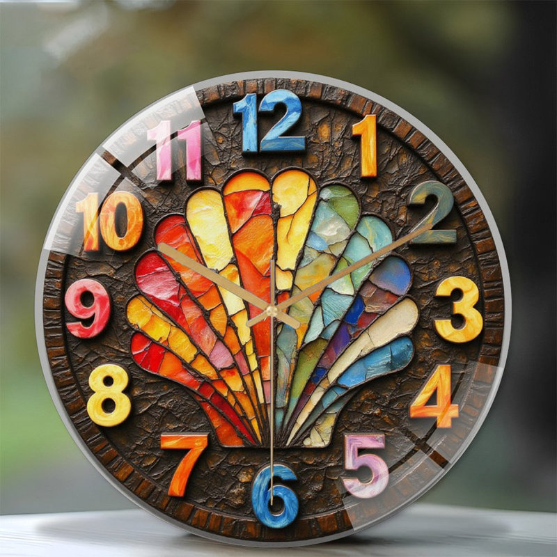 Horloge murale 12 po