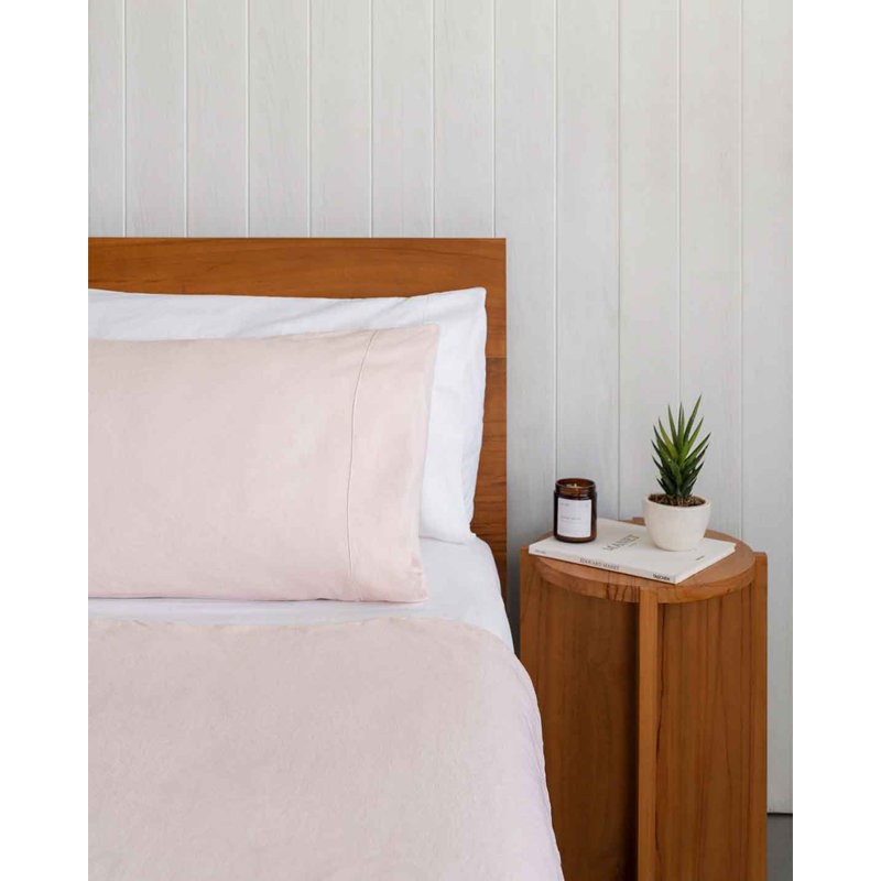 Housse de couette en lin Baloo Living Baloo Living, Rose