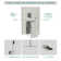 Pressure Balanced Shower System with 16" Rainfall Shower Head and Shower Tub Faucet, Handheld Spray with Rough-in Valve