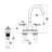 Centerset 2-handle Bathroom Faucet with Drain Assembly-64882150