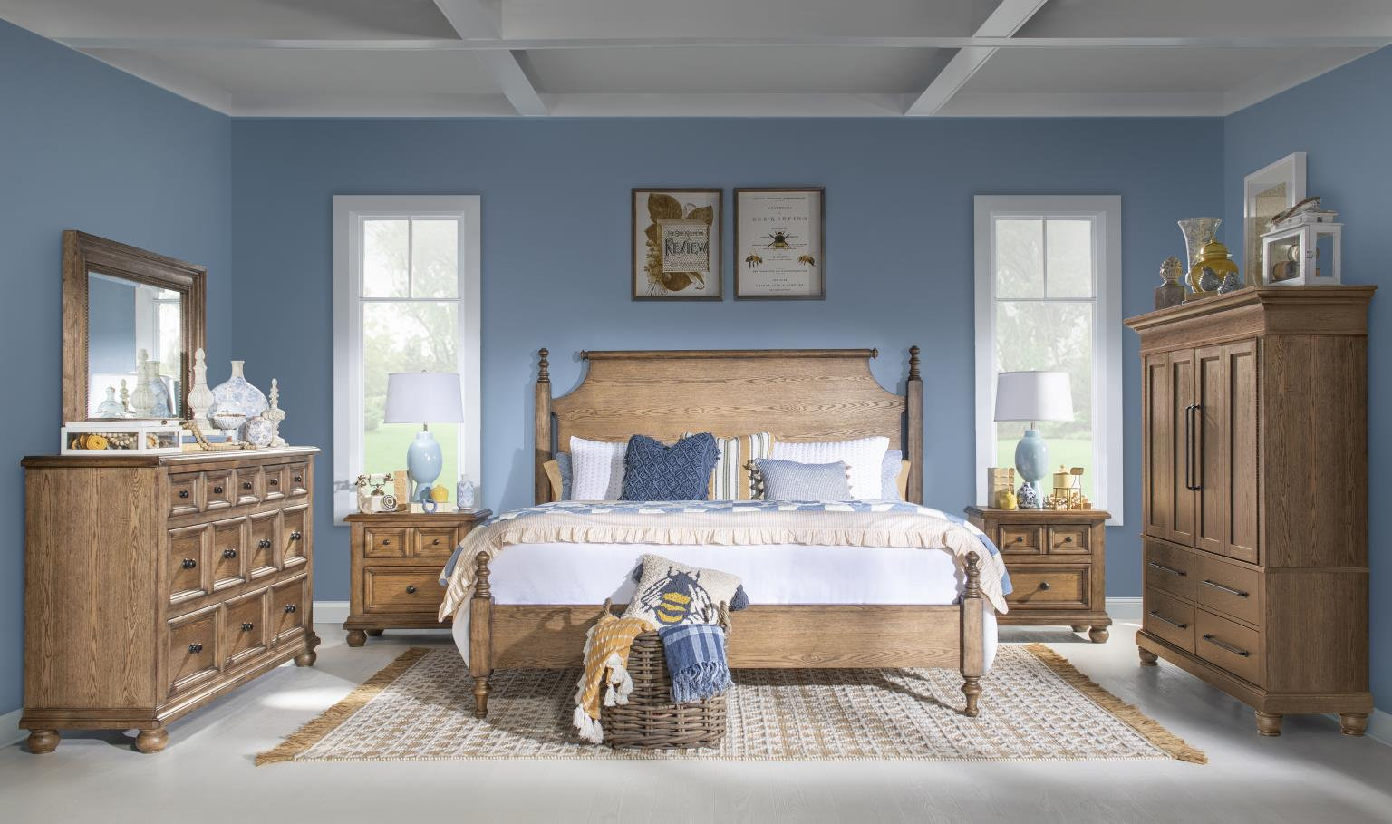 Country Living Top Drawer Nightstand