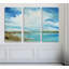 «Sea and Sky», reproduction de peinture à l'acrylique à multiples images sur toile tendue avec châssis-23818426