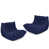 Microfibre bleu marine