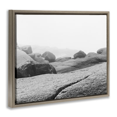 Cadre flottant Rocks at Peggy's Cove, design par Clive Branson