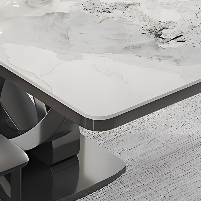 Table de salle à manger 70,87 po, H 29,53 po x l 70,87 po x P 35,43 po