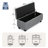 Grimstad Upholstered Fabric Storage Ottoman, Storage Bench with Button-Tufted-865206547