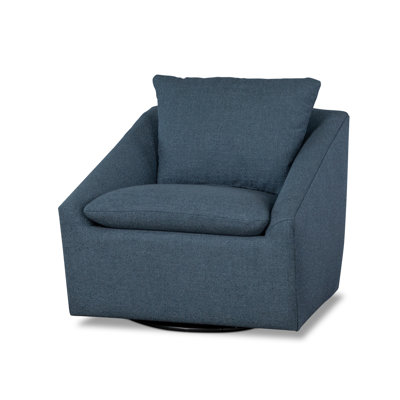 Tommen Upholstered Swivel Armchair by Birch Lane