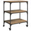 Wood Bar Cart-305012821