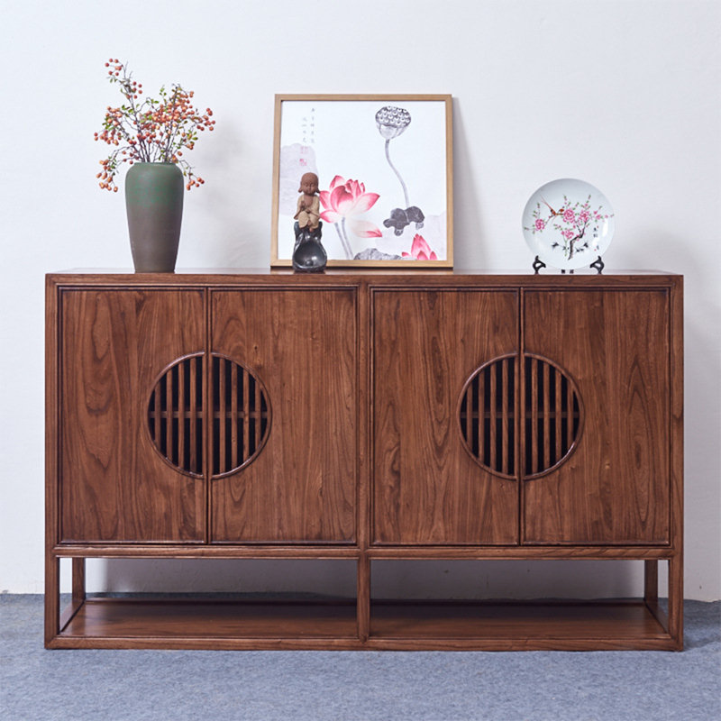 Nouvelle armoire d'appoint de style chinois sur pied