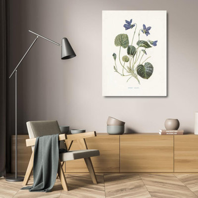 «Red Barrel Studio® Babbitt», galerie d'art sur toile tendue Gwendolyn, Sweet Violets