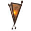 Desert Arrow 1 - Light Flush Mounted Sconce