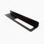 Barre à serviettes et tablette murale moderne - l 16 po - NOIR-125476106-118864895