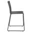 Chaise de comptoir Jerome en corde tissée gris anthracite (ensemble de 2)-108608044