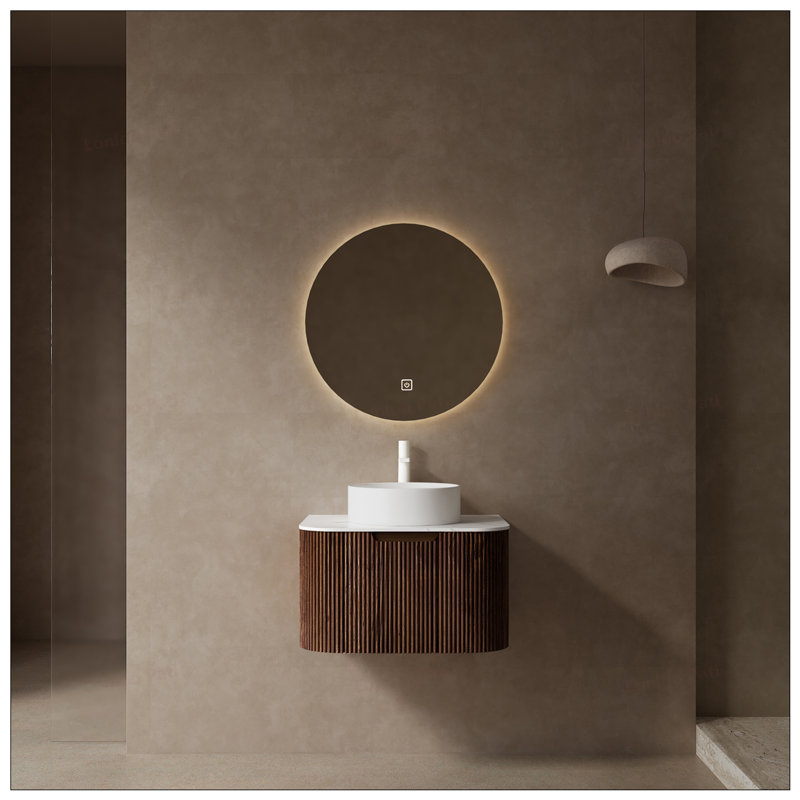 Meuble-lavabo 24 po avec lavabo en céramique, 24"