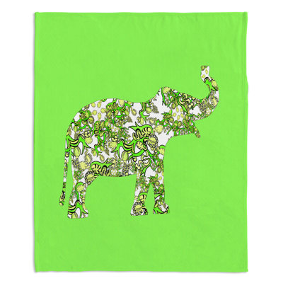 Jeté à rubans éléphant