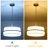 3 - Light 15.74" W Modern Fabric Drum Shape Dimmable Chandelier For Dining Room Bedroom Foyer-275143739