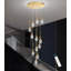  Luminaire suspendu 12 lumières DEL Glam-2001138153