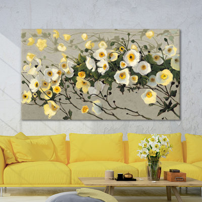 «Breezes Grey Crop» par Shirley Novak - reproduction sur toile