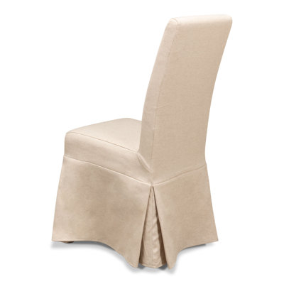Draped Upholstered Dining Chair