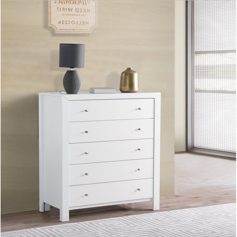 Commode Burlington G2490-CH, Blanc