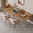Cherry Rectangular Solid Wood desks-107971599