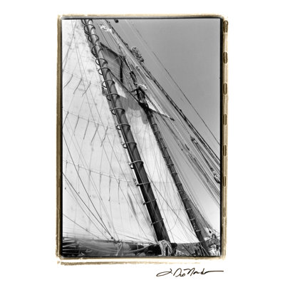 Set Sail I by Laura DeNardo - Wrapped Canvas Print