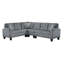 Canapé modulaire réversible 4 pièces Modern-106027014